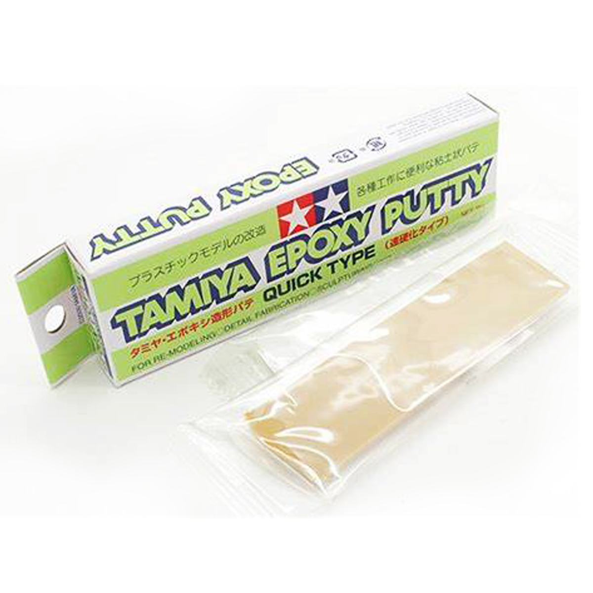 Tamiya Epoxy Putty (Quick Type) - Εποξειδικός στόκος Tamiya (Ταχείας Πήξεως)