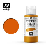 Vallejo Textile Color (ORANGE 60ml) - Χρώμα Vallejo για ύφασμα (ΠΟΡΤΟΚΑΛΙ 60ml)