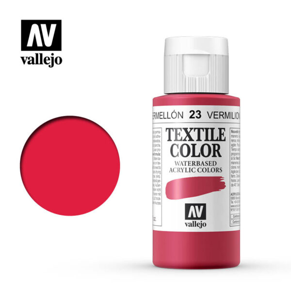 Vallejo Textile Color (ROSE 60ml) - Χρώμα Vallejo για ύφασμα (ROSE 60ml)