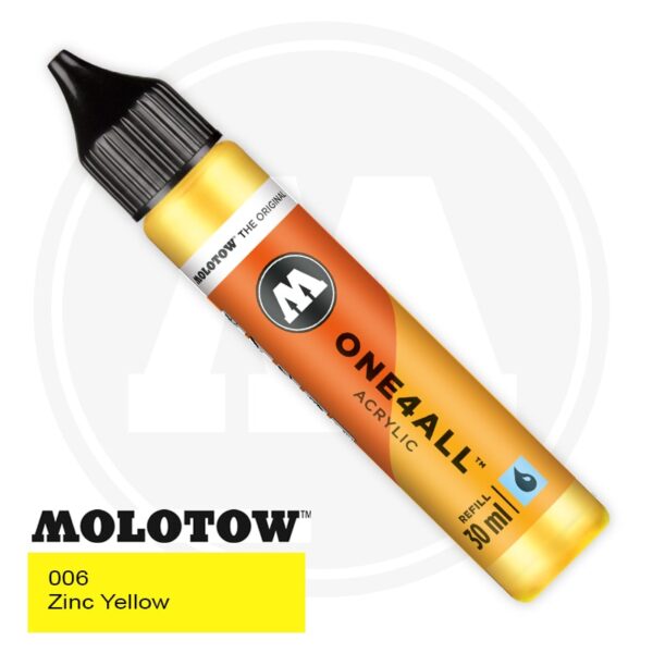 Molotow One4all Refill 30ml (006 Zinc Yellow)