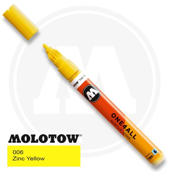 Molotow One4all Ακρυλικός Μαρκαδόρος 006 Zinc Yellow (2mm)
