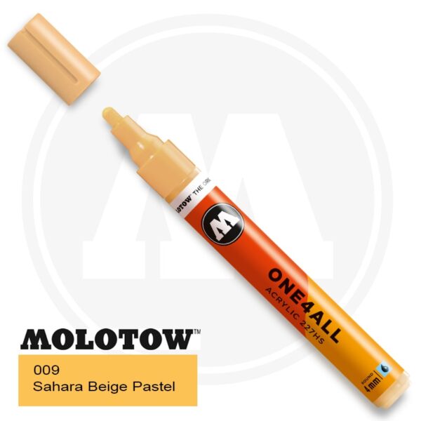 Molotow One4all Ακρυλικός Μαρκαδόρος 009 Sahara Beige Pastel (4mm)