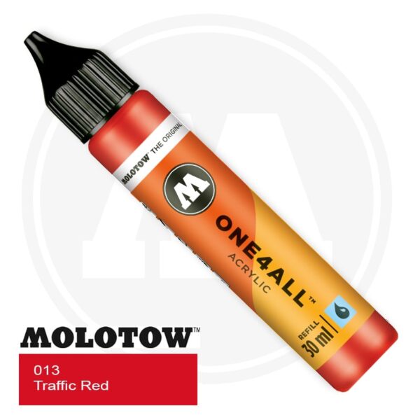 Molotow One4all Refill 30ml (013 Traffic Red)
