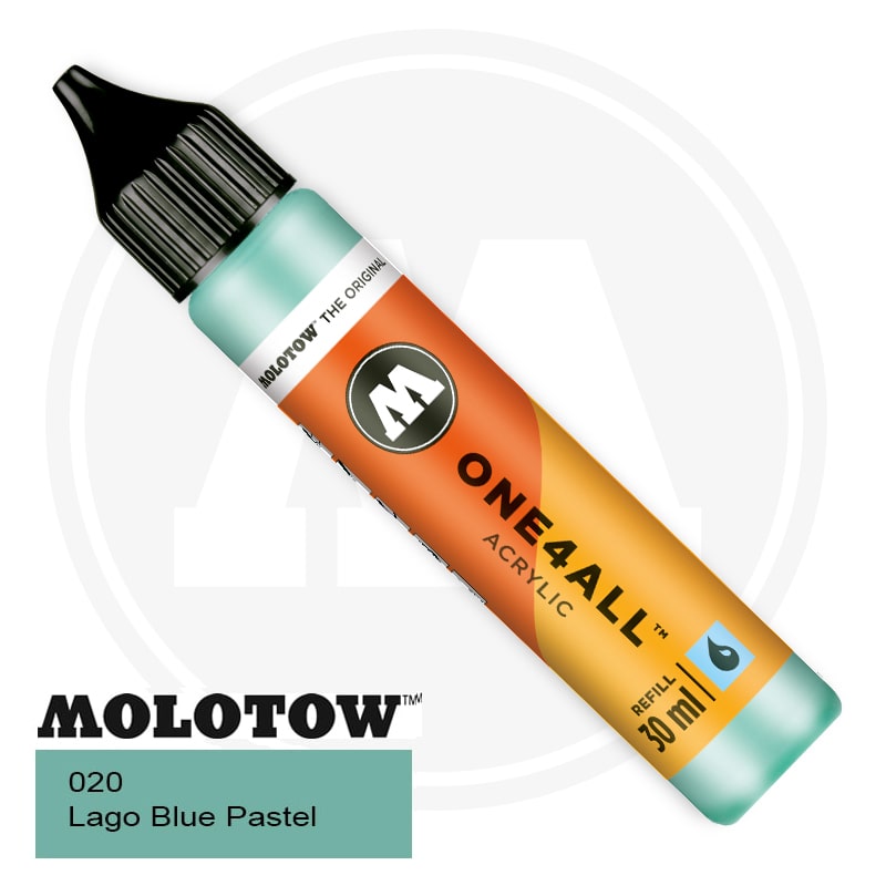 Molotow One4all Refill 30ml (020 Lago Blue Pastel)