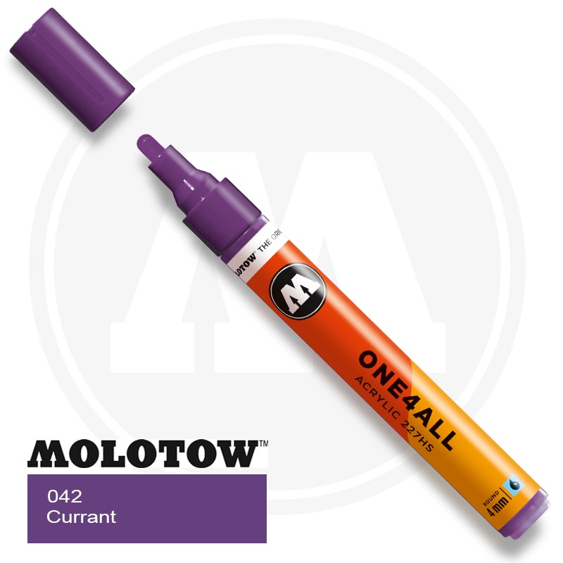 Molotow One4all Ακρυλικός Μαρκαδόρος 042 Currant (4mm)