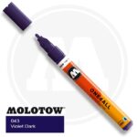 Molotow One4all Ακρυλικός Μαρκαδόρος 043 Violet Dark (2mm)