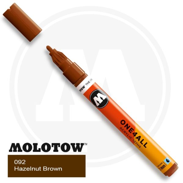 Molotow One4all Ακρυλικός Μαρκαδόρος 092 Hazelnut Brown (2mm)