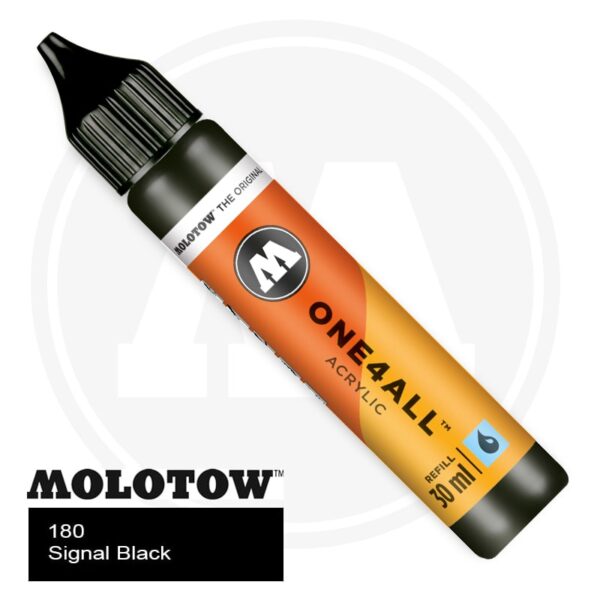 Molotow One4all Refill 30ml (180 Signal Black)