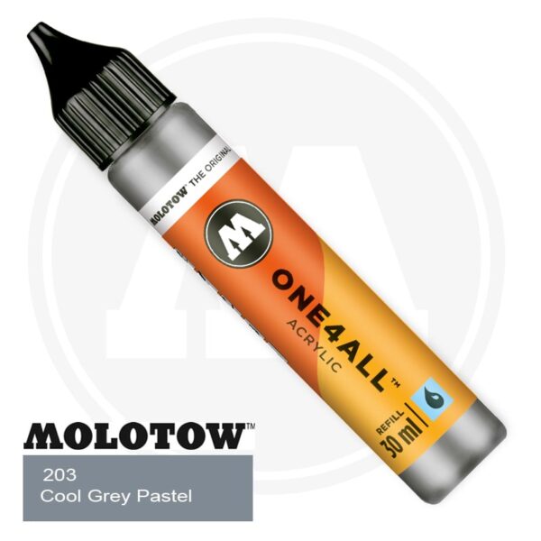 Molotow One4all Refill 30ml (203 Cool Grey Pastel)