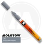 Molotow One4all Ακρυλικός Μαρκαδόρος 203 Cool Grey Pastel (2mm)