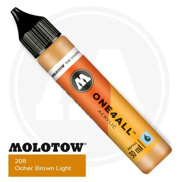 Molotow One4all Refill 30ml (208 Ocher Brown Light)