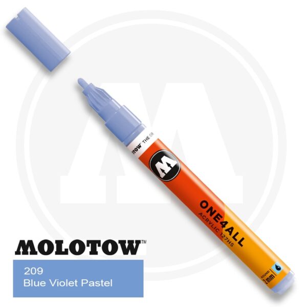 Molotow One4all Ακρυλικός Μαρκαδόρος 209 Blue Violet Pastel (2mm)