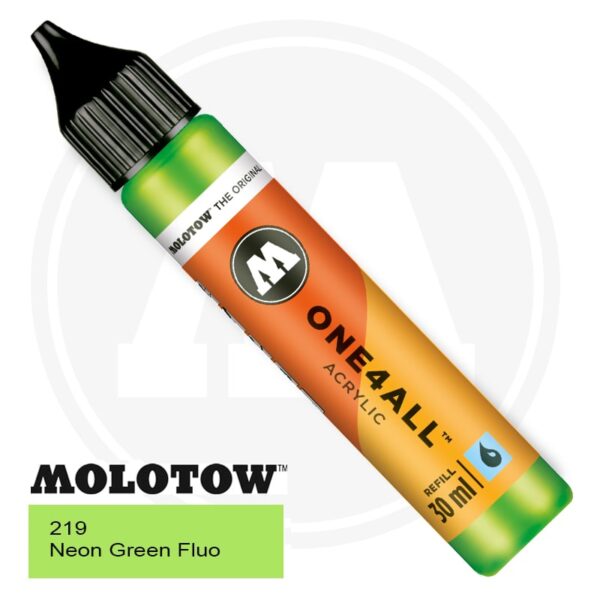 Molotow One4all Refill 30ml (219 Neon Green Fluo)