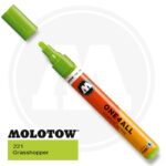 Molotow One4all Ακρυλικός Μαρκαδόρος 221 Grasshopper (4mm)