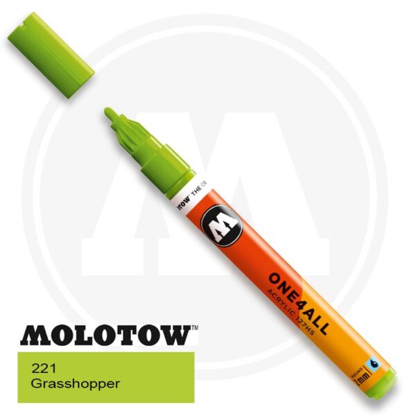 Molotow One4all Ακρυλικός Μαρκαδόρος 221 Grasshopper (2mm)