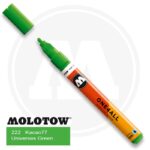 Molotow One4all Ακρυλικός Μαρκαδόρος 222 Kacao77 Universes Green (2mm)