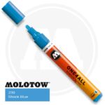 Molotow One4all Ακρυλικός Μαρκαδόρος 230 Shock Blue (4mm)