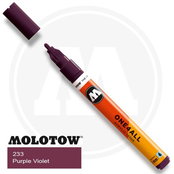 Molotow One4all Ακρυλικός Μαρκαδόρος 233 Purple Violet (2mm)