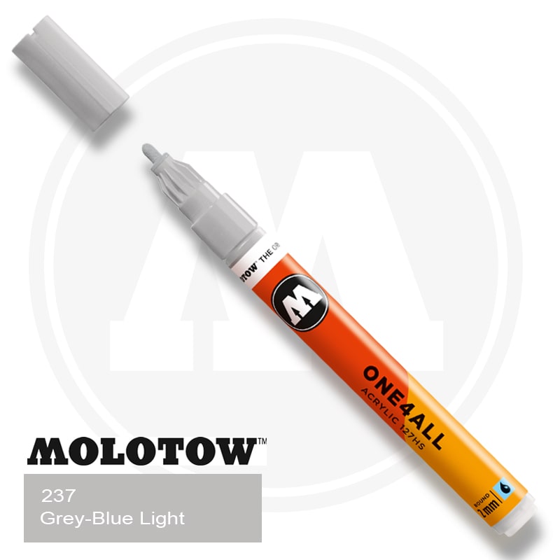 Molotow One4all Ακρυλικός Μαρκαδόρος 237 Grey Blue Light (2mm)