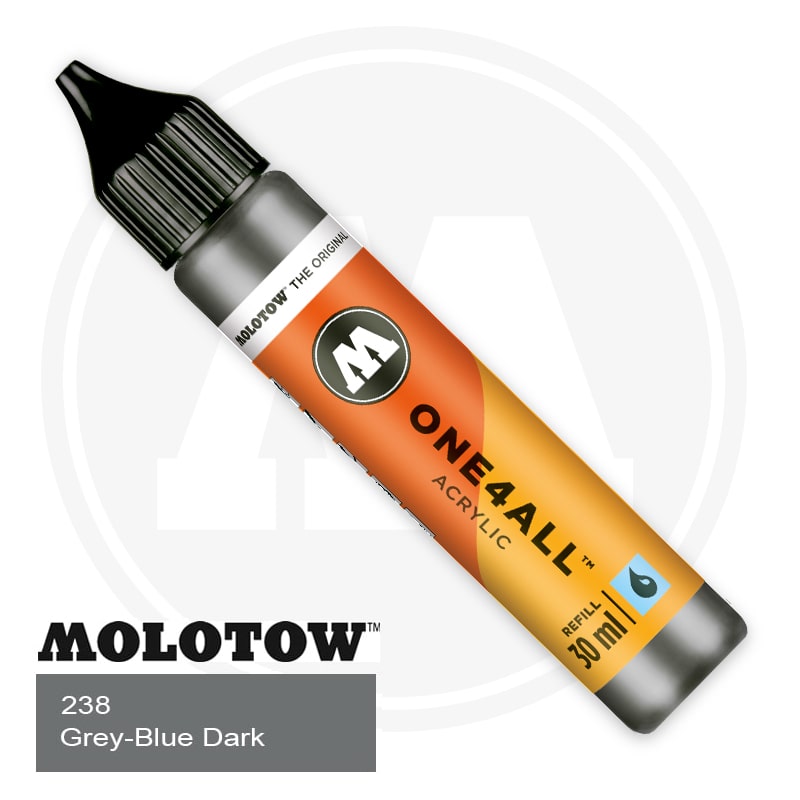 Molotow One4all Refill 30ml (238 Grey Blue Dark)