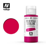 Vallejo Textile Color (CHERRY RED 60ml) - Χρώμα Vallejo για ύφασμα (CHERRY RED 60ml)