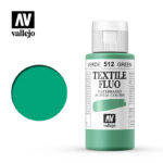 Vallejo Textile Color (FLUO GREEN 60ml) - Χρώμα Vallejo για ύφασμα (FLUO GREEN 60ml)