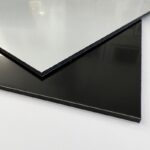 Alu-Dibond Panel 21x29cm Black/White Double Sided - Πάνελ Αλουμινίου Dibond 21x29 Άσπρο/Μαύρο Δύο Όψεων