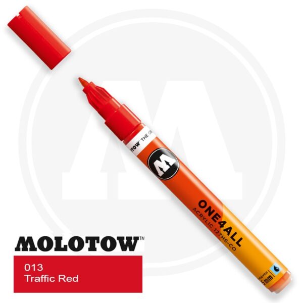 Molotow One4all Ακρυλικός Μαρκαδόρος 013 Traffic Red (1,5mm)
