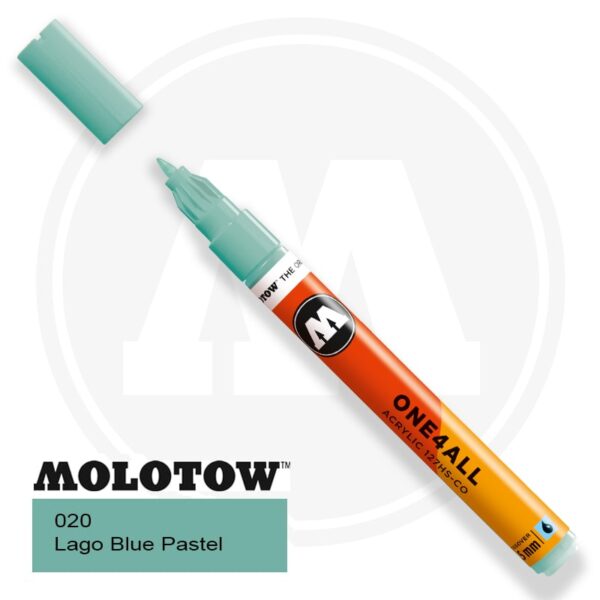 Molotow One4all Ακρυλικός Μαρκαδόρος 020 Lago Blue Pastel (1,5mm)