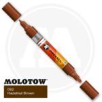 Molotow One4all Ακρυλικός Μαρκαδόρος 092 Hazelnut Brown (TWIN 1,5 - 4 mm)