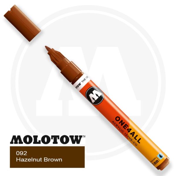Molotow One4all Ακρυλικός Μαρκαδόρος 092 Hazelnut Brown (1,5mm)