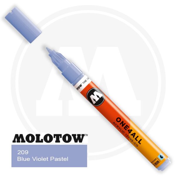 Molotow One4all Ακρυλικός Μαρκαδόρος 209 Blue Violet Pastel (1,5mm)