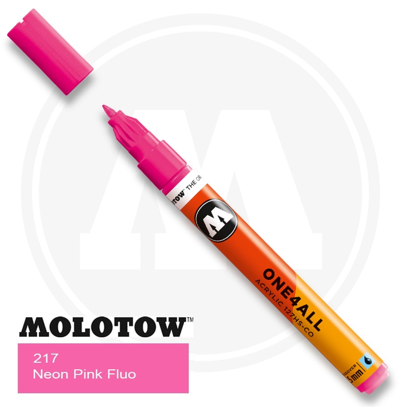 Molotow One4all Ακρυλικός Μαρκαδόρος 219 Neon Pink Fluo (1,5mm)