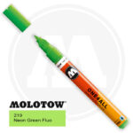 Molotow One4all Ακρυλικός Μαρκαδόρος 219 Neon Green Fluo (1,5mm)