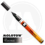 Molotow One4all Ακρυλικός Μαρκαδόρος 223 Metallic Black (1,5mm)