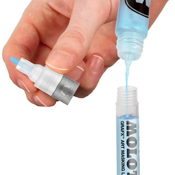 Molotow Masking Liquid Pump Marker 2mm - Μαρκαδόρος Υγρής Μάσκας Molotow GRAFX 2mm