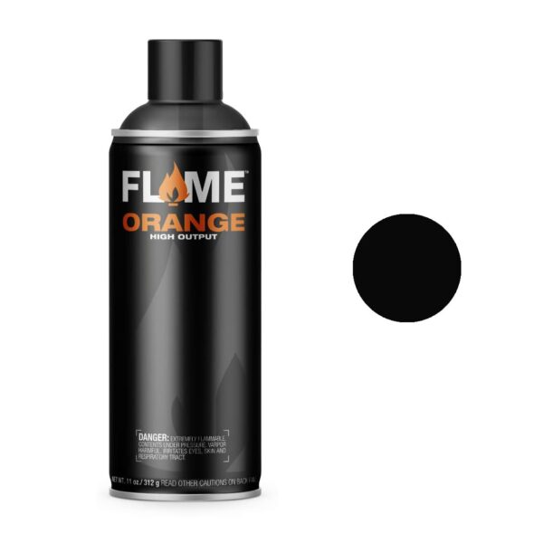 FLAME ORANGE 400ml - FO-901 (THICK BLACK)