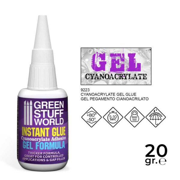 Cyanoacrylate Gel 20gr / Κυανοακρυλική Κόλλα GEL 20gr