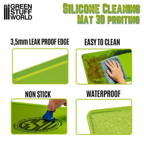Silicone Cleaning Mat 410x310mm - Στρώμα Καθαρισμού από Σιλικόνη για εκτυπώσεις 3D
