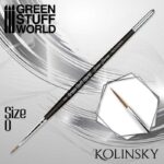 Kolinsky Brush SILVER SERIES - size 0 / Πινέλο Kolinsky σειρά SILVER - μέγεθος 0