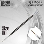 Kolinsky Brush SILVER SERIES - size 00 / Πινέλο Kolinsky σειρά SILVER - μέγεθος 00