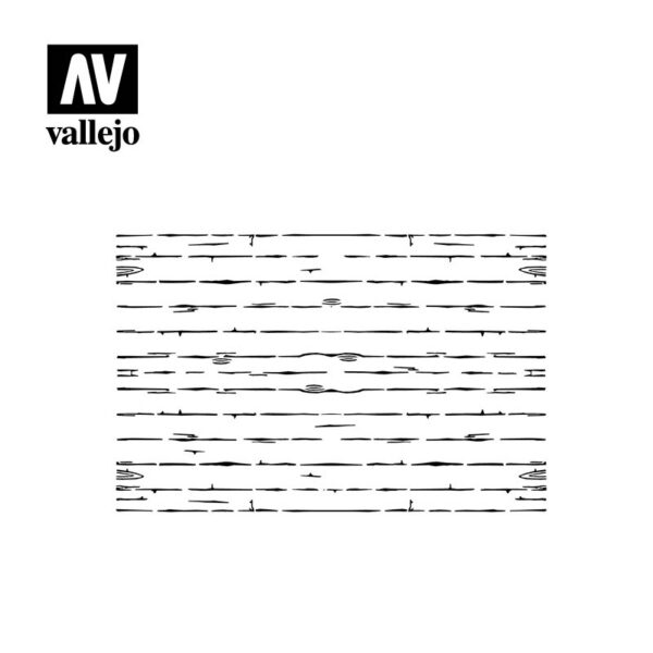 Vallejo Stencil (Wood Texture Nº1)