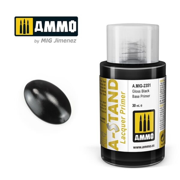 A-STAND Gloss Black Base Primer 30ml