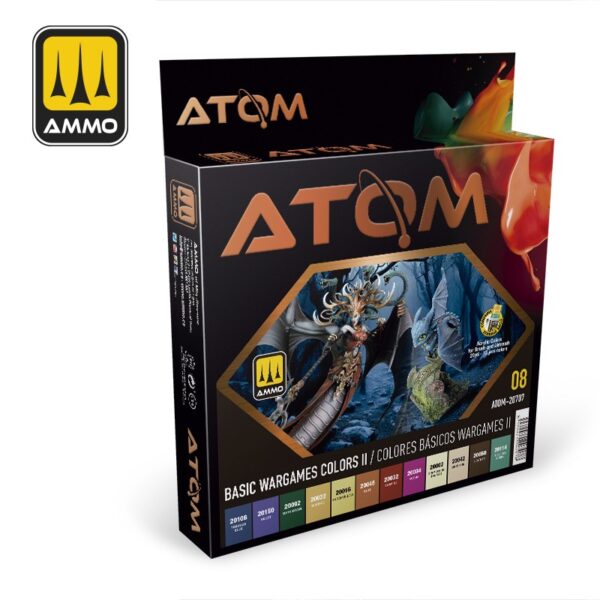 ATOM Basic Wargames Colors II Set (12τεμ. των 20ml)