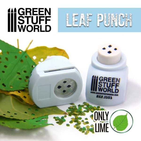 Miniature Leaf Punch LIGHT BLUE / Κοφτάκι Φύλλων (Κλίμακας 1/43 1/48 1/65)