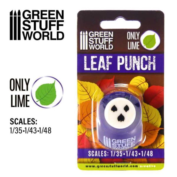 Miniature Leaf Punch DARK PURPLE / Κοφτάκι Φύλλων (Κλίμακας 1/35 1/43 1/48)