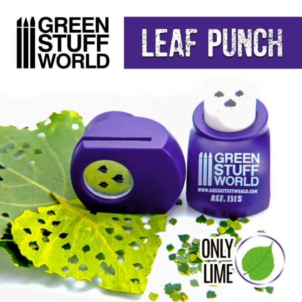 Miniature Leaf Punch DARK PURPLE / Κοφτάκι Φύλλων (Κλίμακας 1/35 1/43 1/48)