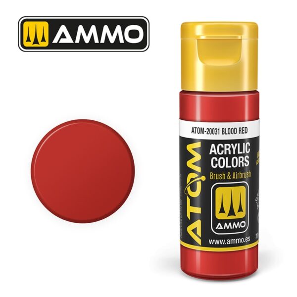 ATOM 20031 Blood Red 20ml