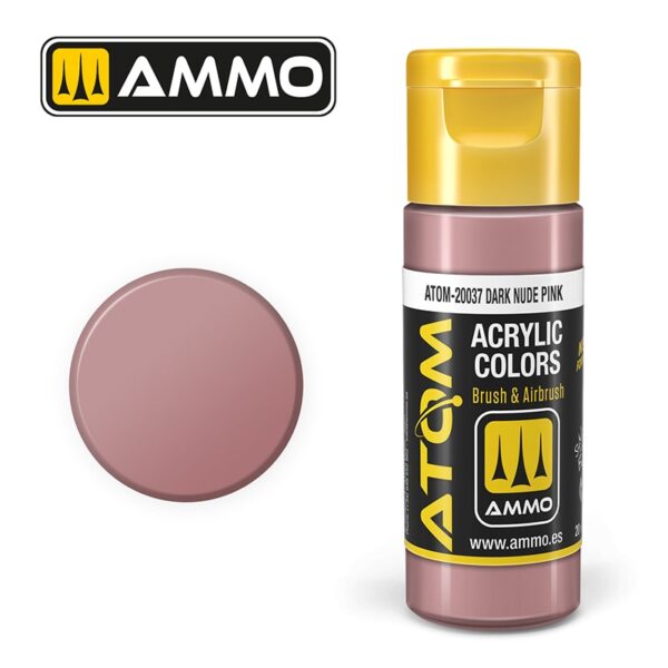 ATOM 20037 Dark Nude Pink 20ml