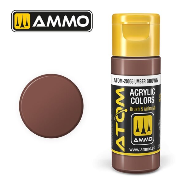 ATOM 20055 Umber Brown 20ml